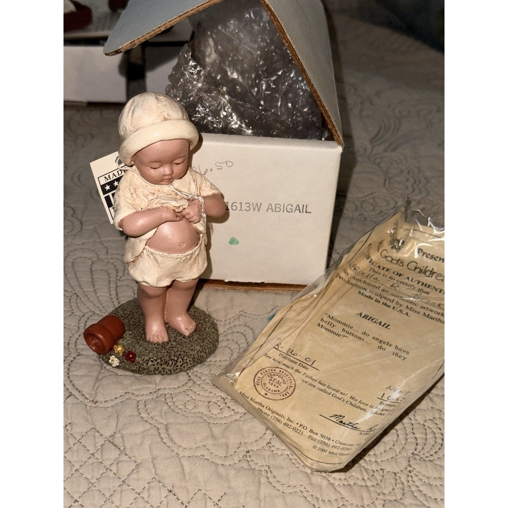 Vtg All God's Children Abigail "Do Angels Have Belly Buttons" Martha Root RARE